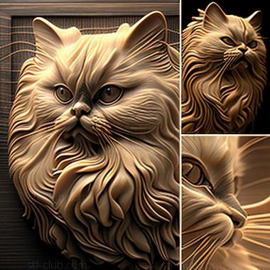 3D model st Birman cat (STL)